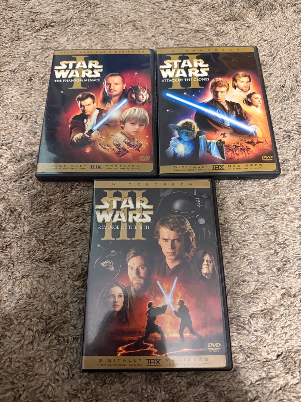 Star Wars Trilogy DVD Bundle